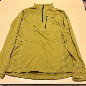 Outdoor Research Vigor quarter zip pullover, size large